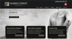 Desktop Screenshot of marketstchiropractic.com